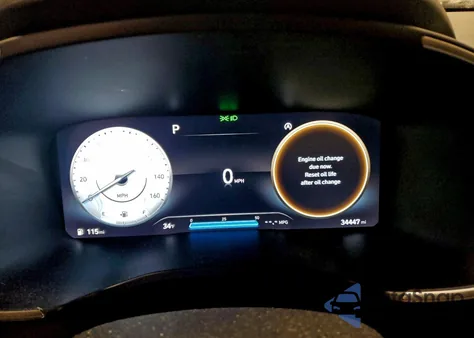 2022 Hyundai Santa Fe Limited z USA, uszkodzony, nr VIN 5NMS4DAL0PH600623